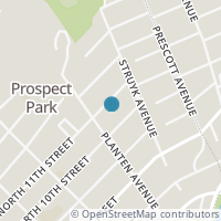 Map location of 372 N 11Th St, Prospect Park NJ 7508
