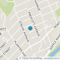 Map location of 405 N 10Th St, Prospect Park NJ 7508
