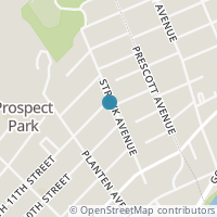 Map location of 61 Struyk Ave, Prospect Park NJ 7508