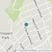 Map location of 86 Struyk Ave, Prospect Park NJ 7508