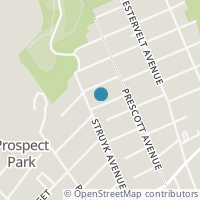 Map location of 287 N 12Th Pl, Prospect Park NJ 7508