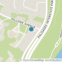 Map location of 516 Hillside Ave, Alpine NJ 7620