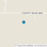 Map location of 279 County Road 800, Polk OH 44866
