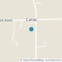 Map location of Canaan Center Rd, Creston OH 44217