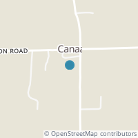 Map location of Canaan Center Rd, Creston OH 44217
