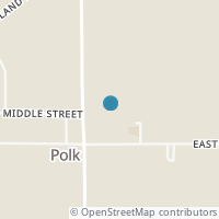 Map location of Main St, Polk OH 44866