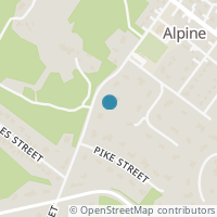 Map location of 76 Church St, Alpine NJ 7620