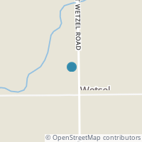 Map location of 3924 Middle Point Wetzel Rd, Middle Point OH 45863
