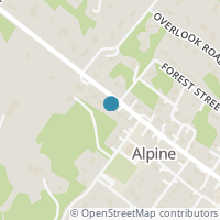 Map location of 942 Closter Dock Rd, Alpine NJ 7620