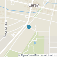 Map location of 239 Glenn Ave, Carey OH 43316
