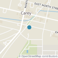 Map location of 207 E South St, Carey OH 43316