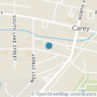 Map location of Clay St, Carey OH 43316