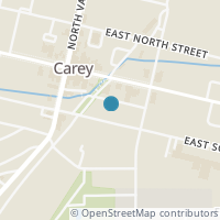 Map location of 224 E South St, Carey OH 43316