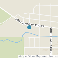 Map location of 601 W Findlay St, Carey OH 43316