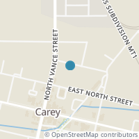 Map location of 119 Dow St, Carey OH 43316