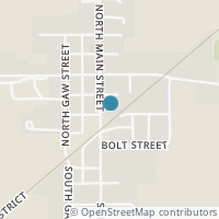 Map location of 117 N Main St, Rawson OH 45881
