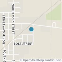 Map location of 304 George St, Rawson OH 45881
