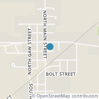 Map location of 123 N Main St, Rawson OH 45881