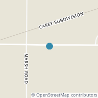 Map location of 5845 State Route 103, New Washington OH 44854