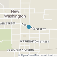 Map location of 131 E Main St, New Washington OH 44854