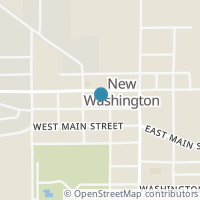 Map location of 209 W Mansfield St, New Washington OH 44854