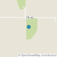 Map location of 3271 Township Road 42, Rawson OH 45881
