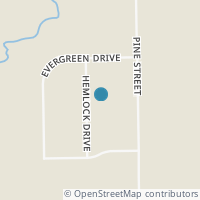 Map location of 107 Hemlock Dr, Creston OH 44217