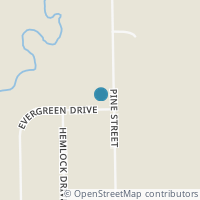 Map location of 248 Pine St, Creston OH 44217