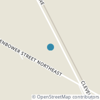 Map location of 13781 Iowa Ave NE, Alliance OH 44601