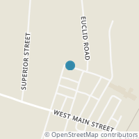 Map location of 36 S Walnut St, Shiloh OH 44878