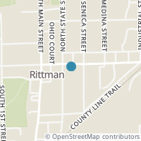Map location of 48 E Ohio Ave, Rittman OH 44270