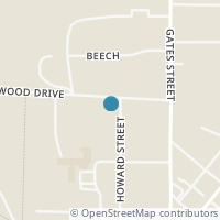 Map location of 262 Howard St, Doylestown OH 44230