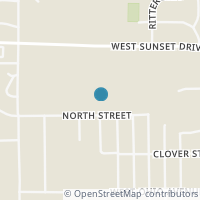Map location of 245 North St, Rittman OH 44270