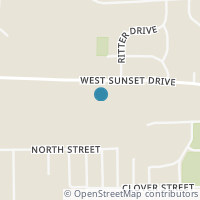 Map location of 200 W Sunset Dr, Rittman OH 44270