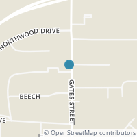 Map location of 464 Gates St, Doylestown OH 44230