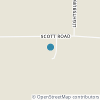 Map location of 6569 Scott Rd, Tiro OH 44887