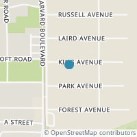 Map location of 445 King Ave, Poland OH 44514