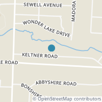 Map location of 389 Keltner Rd, Akron OH 44319