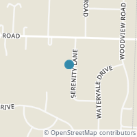 Map location of 2534 Serenity Ln, Uniontown OH 44685