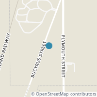 Map location of 412 Plymouth St, Plymouth OH 44865