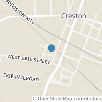Map location of 153 Schaff St, Creston OH 44217