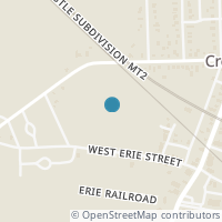 Map location of Burbank St, Creston OH 44217