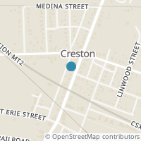 Map location of 142 N Main St, Creston OH 44217