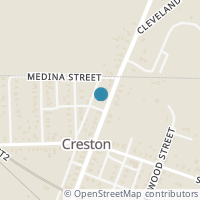 Map location of 166 N Main St, Creston OH 44217
