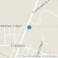 Map location of 173 N Main St, Creston OH 44217