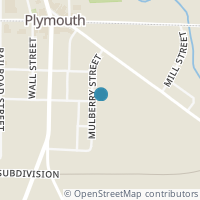Map location of 87 Mulberry St, Plymouth OH 44865