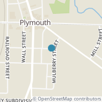 Map location of 64 Mulberry St, Plymouth OH 44865