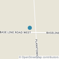 Map location of 40 Baseline Rd W, Shiloh OH 44878
