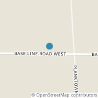 Map location of 66 Baseline Rd W, Shiloh OH 44878