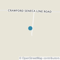 Map location of 5621 Crawford Seneca County Line Rd, New Washington OH 44854